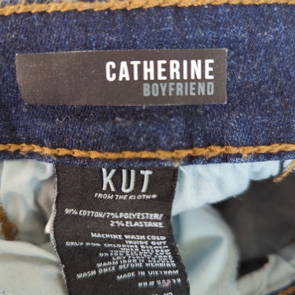 Kut From the Kloth Catherine Boyfriend Jeans SZ 4 - Picture 3 of 12